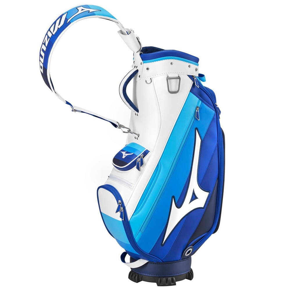 Mizuno Golf 2027 Tour Staff Mid Bag - Staff Blue - Maple Hill Golf